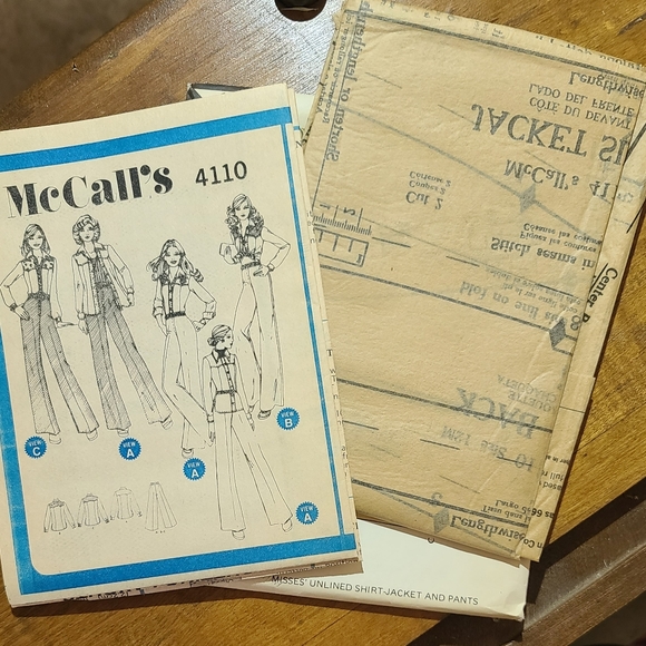 Vintage McCalls pattern 4110 - Picture 2 of 3